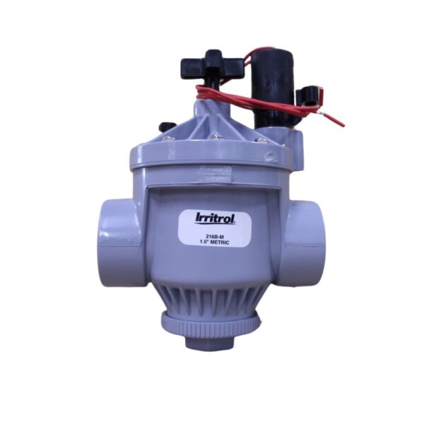 Irritrol 40mm Solenoid 216MT With Flow Control