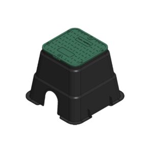 Valve Box Square Small Irritrol - Brighton Irrigation