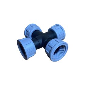 Tavlit Swivel Cross FxF 25mm - Brighton Irrigation