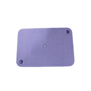 Valve Box Lid Rectangle Small Lilac